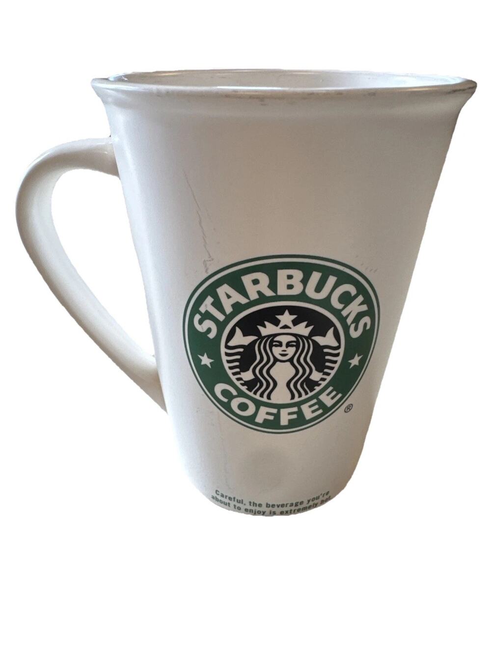 Starbucks Siren Logo 12oz Reusable/Write On Ceramic Coffee Mug 2006